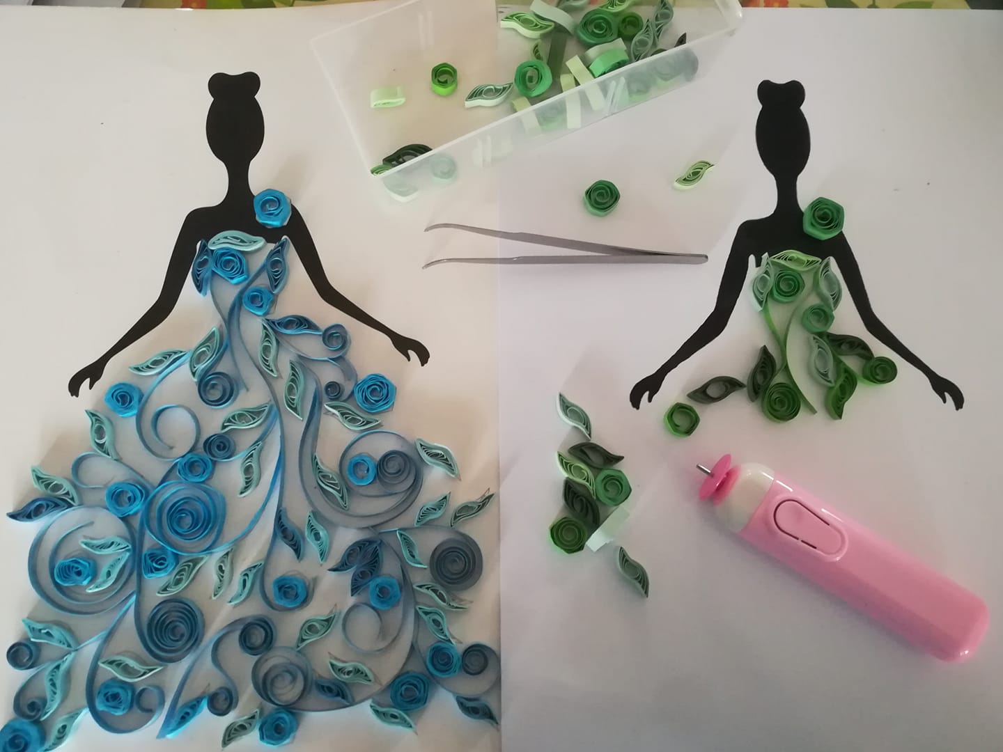 Seni "Quilling" Guru ini sangat Istimewa