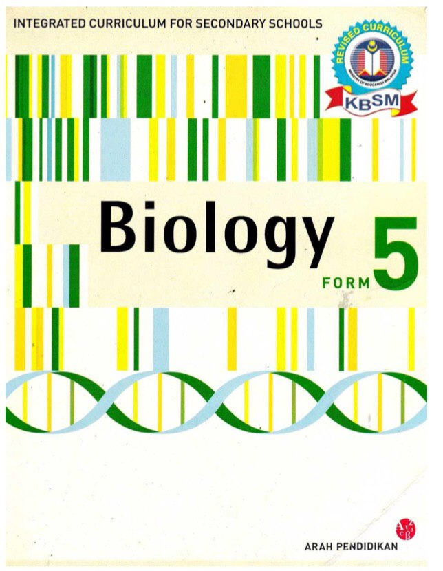 Skema jawapan buku teks biologi tingkatan 5 kssm